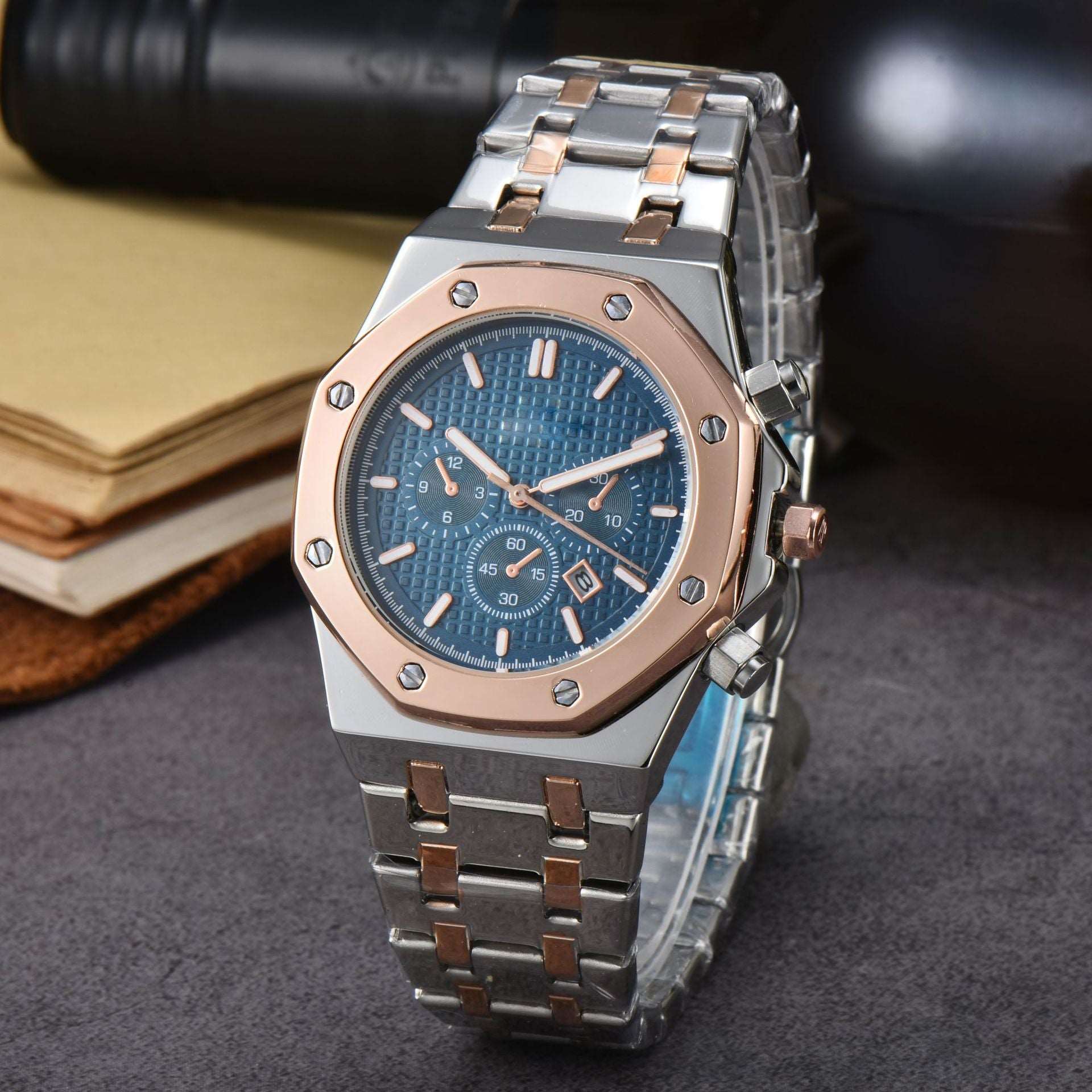 the best alternative watch available at Luxe Glow online store, the best affordable watch under 150$. a perfect first watch