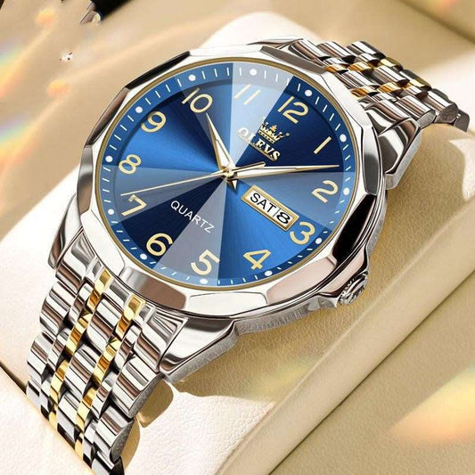 olevs watch - men's olevs watch - olevs brand - olevs gold watch  - olevs green dial watch - olevs watch under 500 - montre olevs prix tunisie - olevs watches