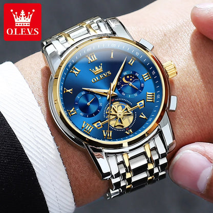 Olevs Watches- Pulse - Men's Watches alternative watch online store.affordable watch under 150$. first watch