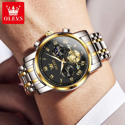 Olevs Watches- Pulse - Men's Watches alternative watch online store.affordable watch under 150$. first watch 