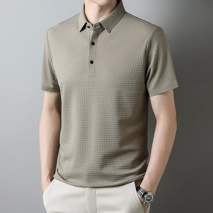 Summer Men's Short-sleeved Youth Casual Polo