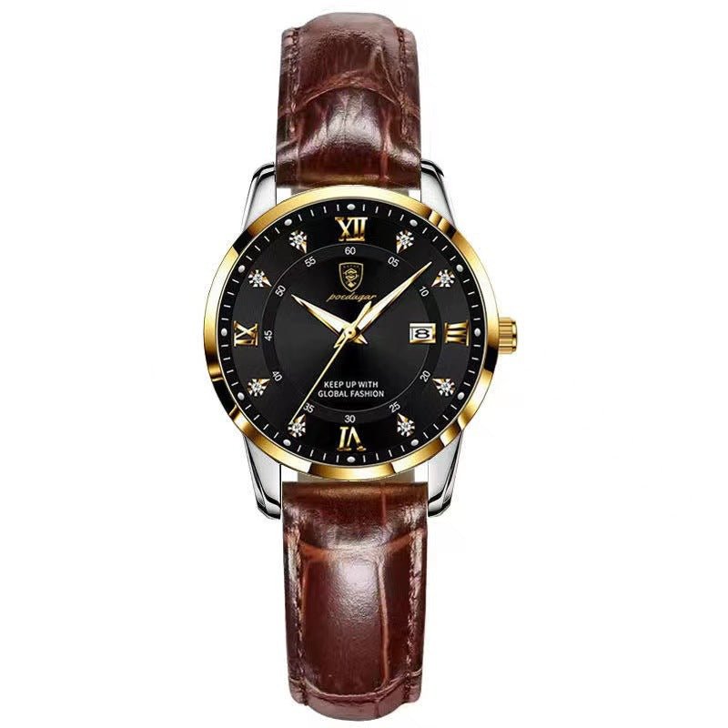 the best alternative watch available at Luxe Glow online store, the best affordable watch under 150$. a perfect first watch